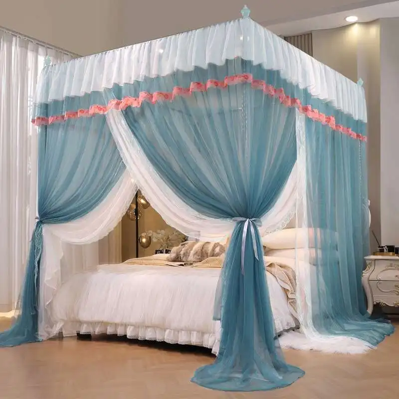 Summer Double Layer Court Three Door Floor Standing Mosquito Net Home Use Square Top Bed Size .5m And .8m Polyester Material
Summer Double Layer Court Three Door Floor Standing Mosquito Net Home Use Square Top Bed Size .5m And .8m Polyester Material