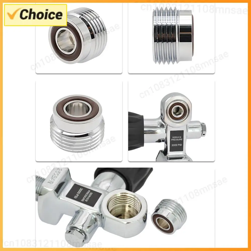 Din To Yoke Cylinder Tank Insert Valve Adaptor Converter Scuba Diving Viton O-Rings A Clamp Convertor Scuba Tank Adapter
Din To Yoke Cylinder Tank Insert Valve Adaptor Converter Scuba Diving Viton O-Rings A Clamp Convertor Scuba Tank Adapter