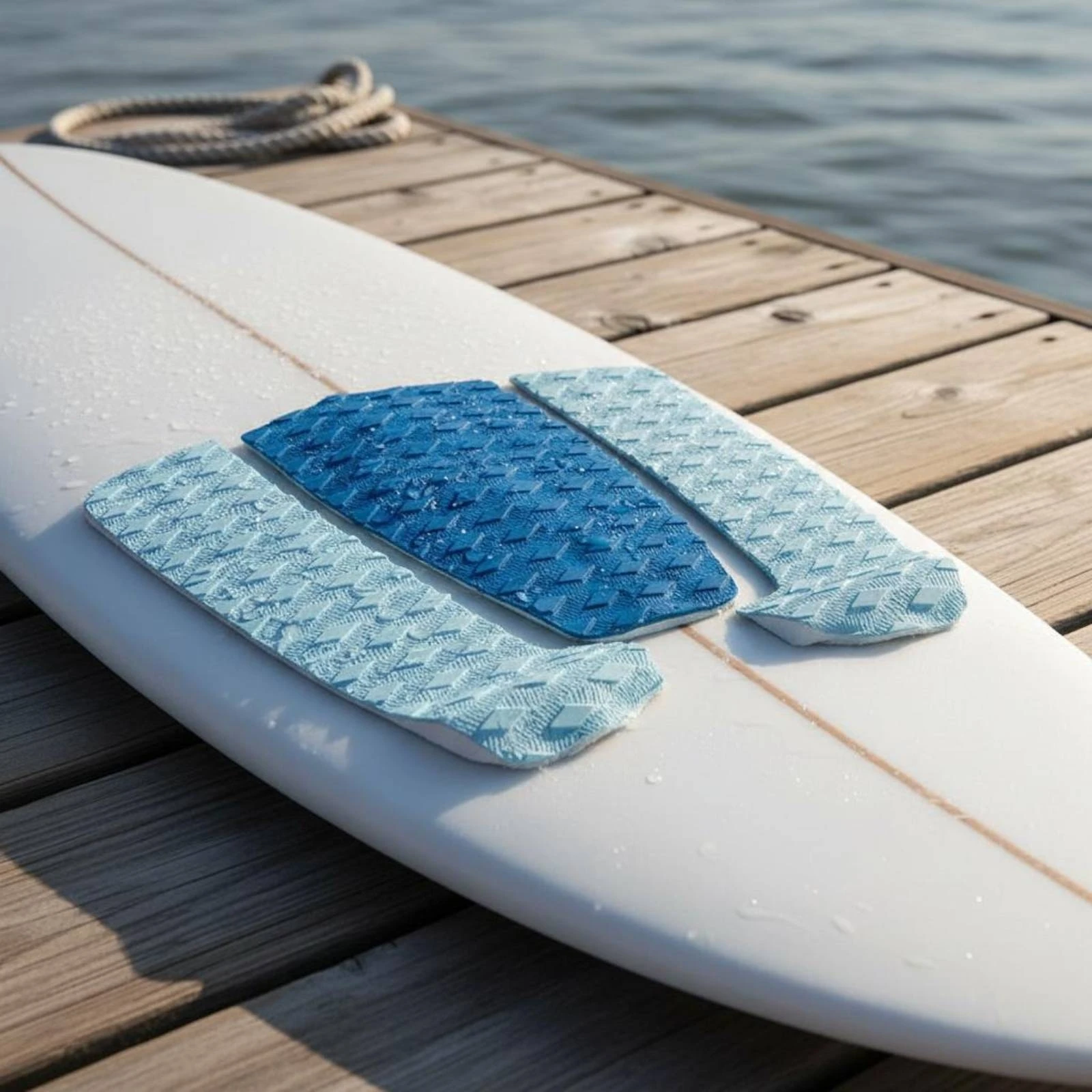 Self Adhesive Deck Pad Diamond Grooves Non-slip Cushioned Board Mat Water Sports Gear for Wake Session
Self Adhesive Deck Pad Diamond Grooves Non-slip Cushioned Board Mat Water Sports Gear for Wake Session