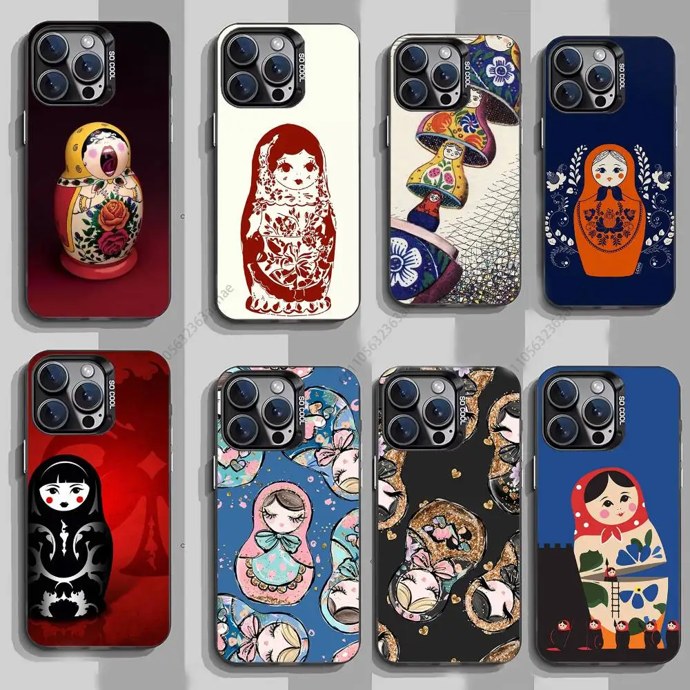 Cute Cool Russian Art Matryoshka Phone Case For iPhone 17,16,15,14,13,12,11,Pro,Max,Plus,Mini,X,XS,XR,8,S,SE Soft Black Case
Cute Cool Russian Art Matryoshka Phone Case For iPhone 17,16,15,14,13,12,11,Pro,Max,Plus,Mini,X,XS,XR,8,S,SE Soft Black Case
