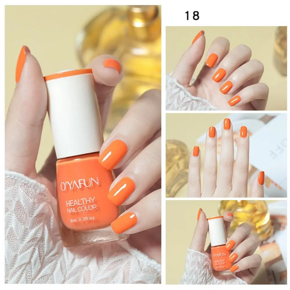 DIY 8ml Nail Polish No-bake Quick Dry Tearable Nail Art Manicure False Nail Nail Art Oily Mood Nail Polish Woman
DIY 8ml Nail Polish No-bake Quick Dry Tearable Nail Art Manicure False Nail Nail Art Oily Mood Nail Polish Woman