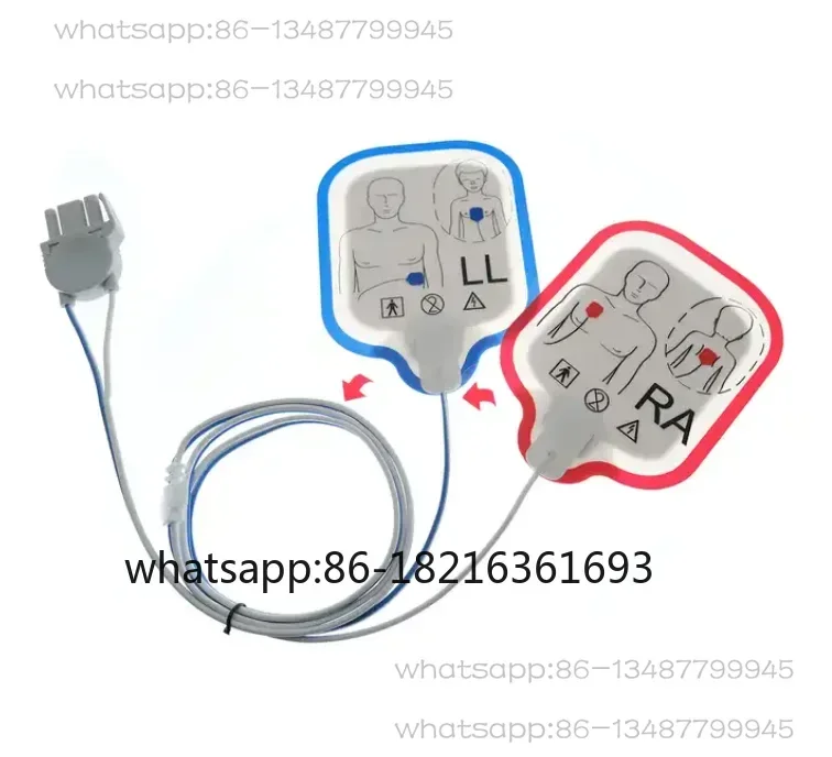 Defibrillation D1/D2/D3/D5/D6 Mindray AED Electrode New,Compatible
Defibrillation D1/D2/D3/D5/D6 Mindray AED Electrode New,Compatible