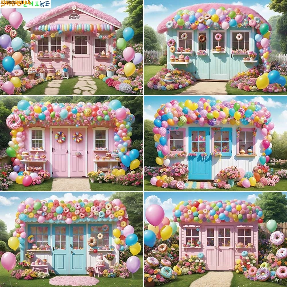 Candy Garden Cabin Photography Backdrop Baby Child Party Photozone Background Photo Studio Decoration Photobooth Props
Candy Garden Cabin Photography Backdrop Baby Child Party Photozone Background Photo Studio Decoration Photobooth Props