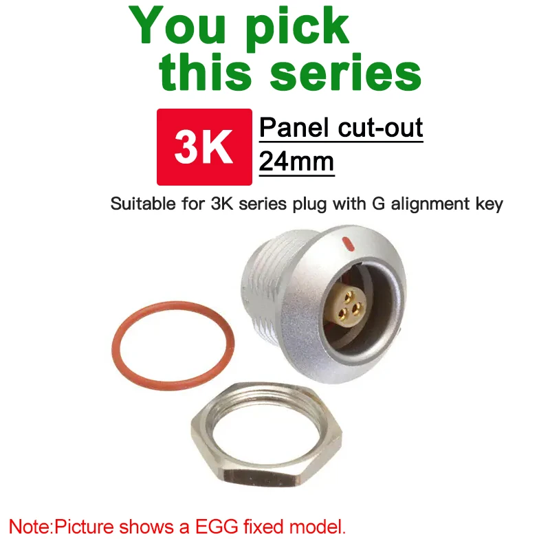 EGG 3K socket connector EGG 3K 302 CLL 2p 3p 4p 5p 6p 7p 8p 10p 12p 14p 16p 18p 20p 22p 24p 26p 30p waterproof socket EGG FGG
EGG 3K socket connector EGG 3K 302 CLL 2p 3p 4p 5p 6p 7p 8p 10p 12p 14p 16p 18p 20p 22p 24p 26p 30p waterproof socket EGG FGG