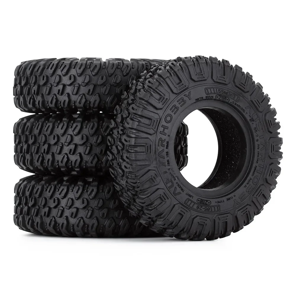4pcs 85*28mm 1.55" Soft Rubber Terrain Wheel Tires for RC Crawler Car Axial AX90069 D90 TF2 Tamiya CC01 LC70 MST JIMNY
4pcs 85*28mm 1.55" Soft Rubber Terrain Wheel Tires for RC Crawler Car Axial AX90069 D90 TF2 Tamiya CC01 LC70 MST JIMNY