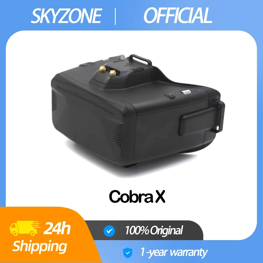 SKYZONE Cobra X V4 Box Style 5.8GHz 48CH Steadyview Receiver Head Tracker 1280x720 DVR FPV Goggles Video Glasses for RC Drone
SKYZONE Cobra X V4 Box Style 5.8GHz 48CH Steadyview Receiver Head Tracker 1280x720 DVR FPV Goggles Video Glasses for RC Drone