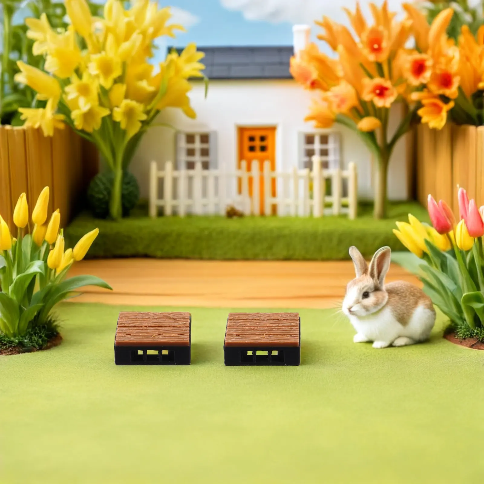 12Pcs Miniature Dollhouse Flooring Wood Grain Floorboards Realistic Hardwood Tiles for Kitchen Bedroom Living Room Accessories
12Pcs Miniature Dollhouse Flooring Wood Grain Floorboards Realistic Hardwood Tiles for Kitchen Bedroom Living Room Accessories