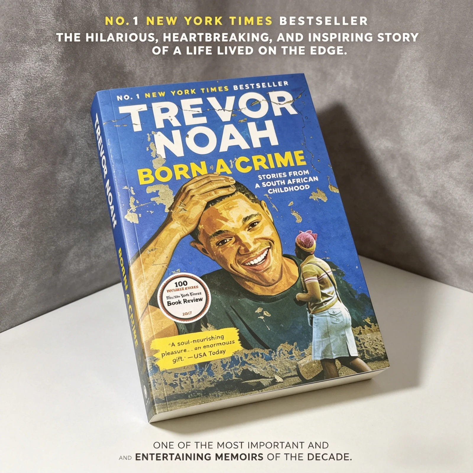 Born A Crime: Stories From A South African Childhood By Trevor Noah Memoir Biography Non Fiction Book
Born A Crime: Stories From A South African Childhood By Trevor Noah Memoir Biography Non Fiction Book