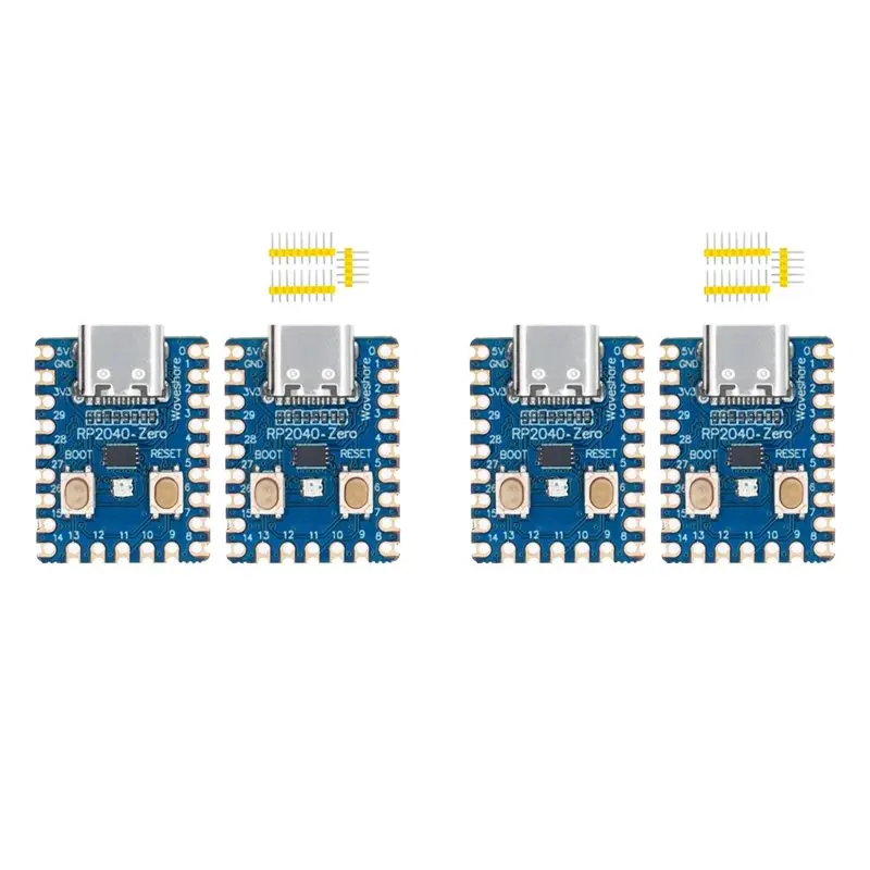 N75R-4X RP2040 For Raspberry Pi Microcontroller PICO Development Board RP2040-Zero Module Dual-Core Cortex M0+ Processor 2MB
N75R-4X RP2040 For Raspberry Pi Microcontroller PICO Development Board RP2040-Zero Module Dual-Core Cortex M0+ Processor 2MB
