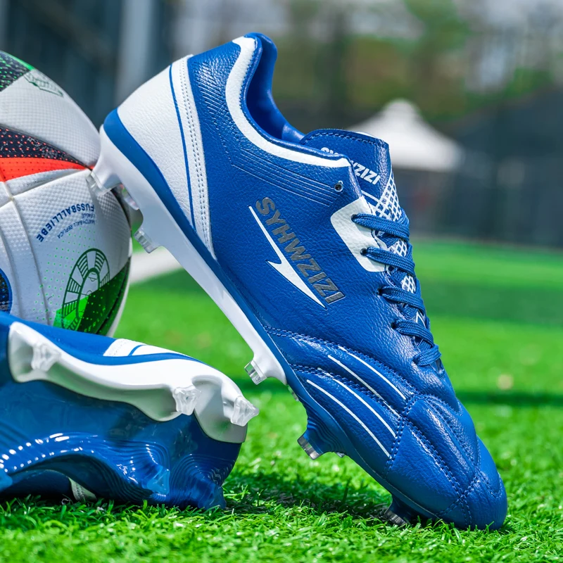 Mens soccer shoes FG/TF low cut new snug anti-friction professional field free play five-a-side football shoes teenagers 
Mens soccer shoes FG/TF low cut new snug anti-friction professional field free play five-a-side football shoes teenagers