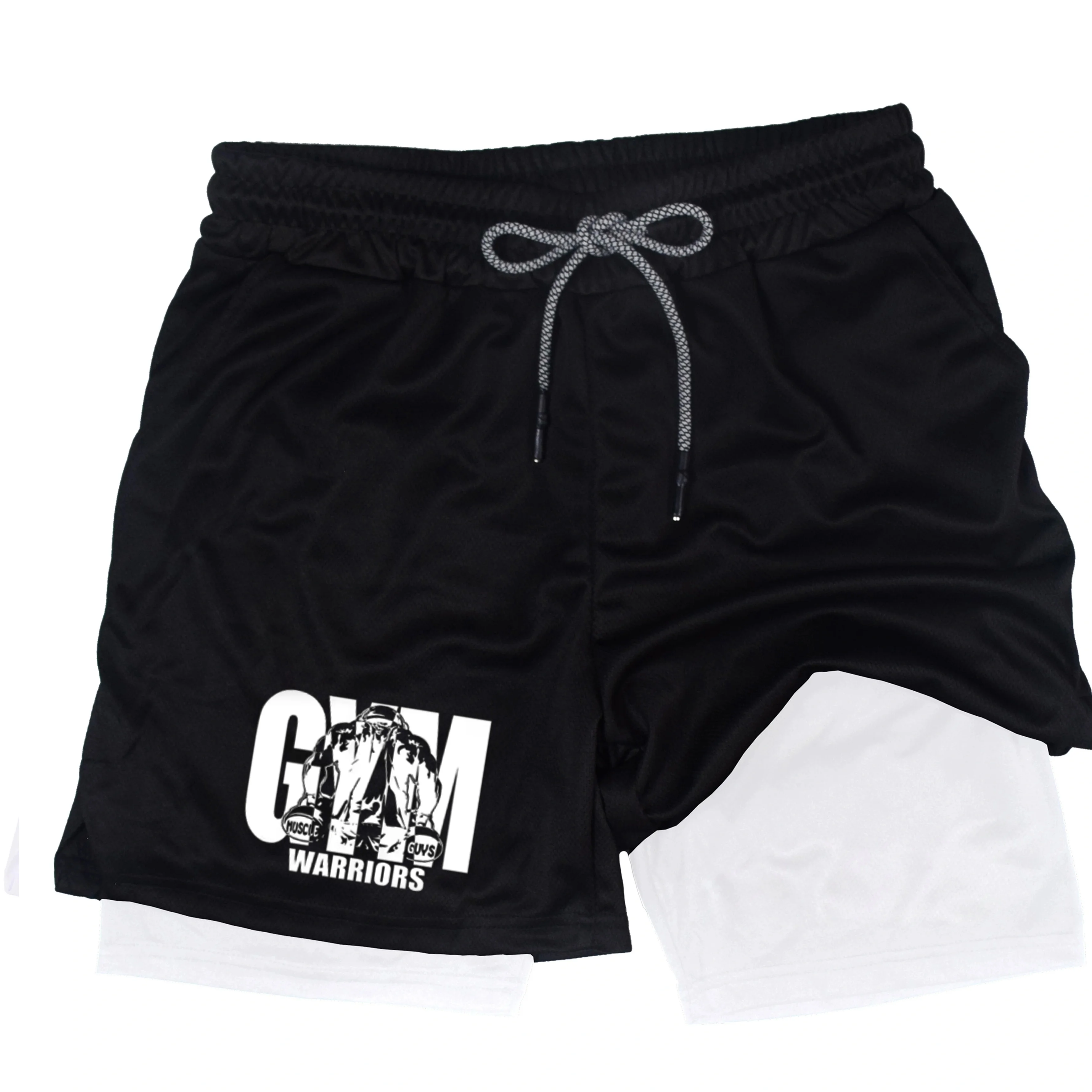 GYM Men's Sports Shorts Quick-drying Double-layer Shorts Summer Running Fitness Motorcycle Riding Joggings Beach Pants Casual
GYM Men's Sports Shorts Quick-drying Double-layer Shorts Summer Running Fitness Motorcycle Riding Joggings Beach Pants Casual