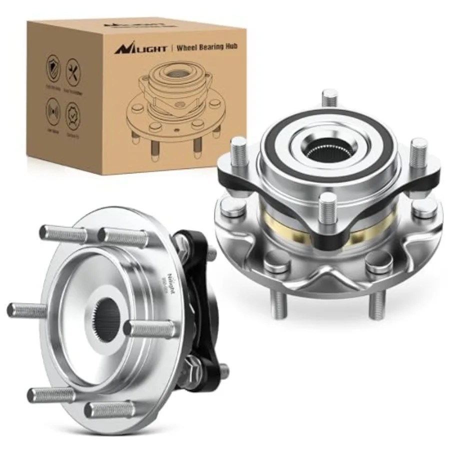 Front Wheel Bearing and Hub Assembly for 4Runner 2003-2018, FJ Cruiser 2007-2014, Lexus GX460 2010-2018, GX470 2003-2009, 4WD w
Front Wheel Bearing and Hub Assembly for 4Runner 2003-2018, FJ Cruiser 2007-2014, Lexus GX460 2010-2018, GX470 2003-2009, 4WD w