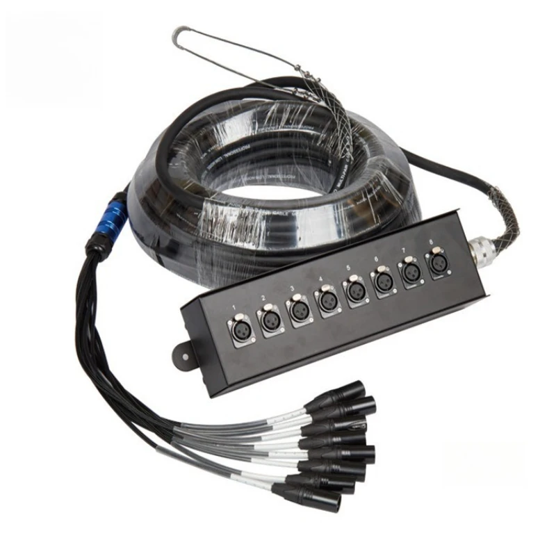 6/8 channels 30m multi-channel audio canon junction box recording studio box stage multi-core QAN cable
6/8 channels 30m multi-channel audio canon junction box recording studio box stage multi-core QAN cable