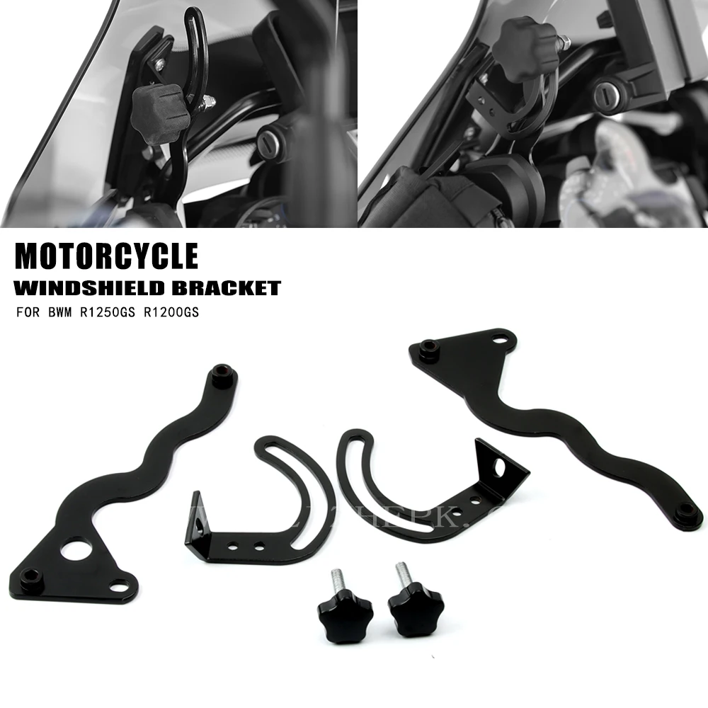 For BMW R1250GS R 1200GS LC/ADV 2014 - 2019 Windshield Support Holder Windscreen Strengthen Bracket Kits R1200GS Adventure 13-19
For BMW R1250GS R 1200GS LC/ADV 2014 - 2019 Windshield Support Holder Windscreen Strengthen Bracket Kits R1200GS Adventure 13-19