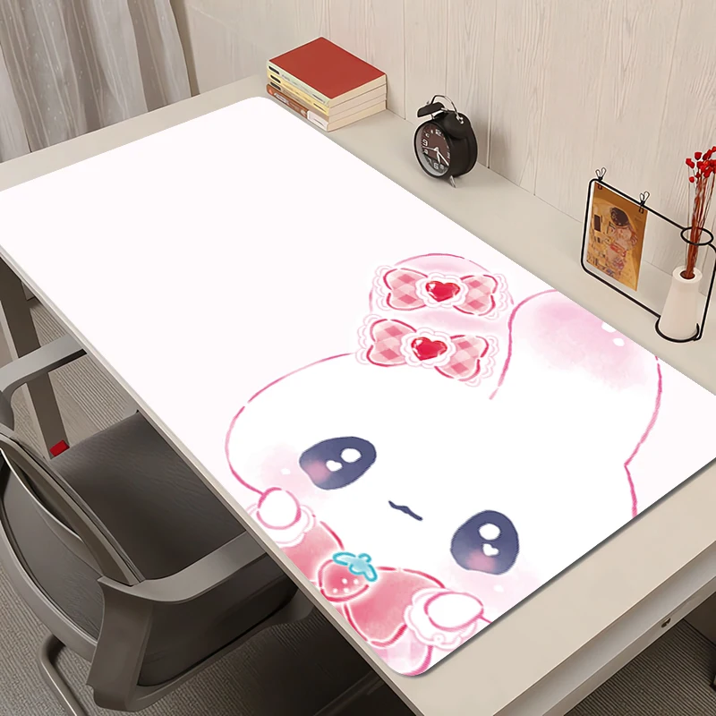 Mouse Pad Laptop Kawaii Pink Bow Cartoon Bunny Mousepad Strawberry Blueberry Rabbit HD Print Desk Mat PC Cute Anime Keyboard Pad
Mouse Pad Laptop Kawaii Pink Bow Cartoon Bunny Mousepad Strawberry Blueberry Rabbit HD Print Desk Mat PC Cute Anime Keyboard Pad