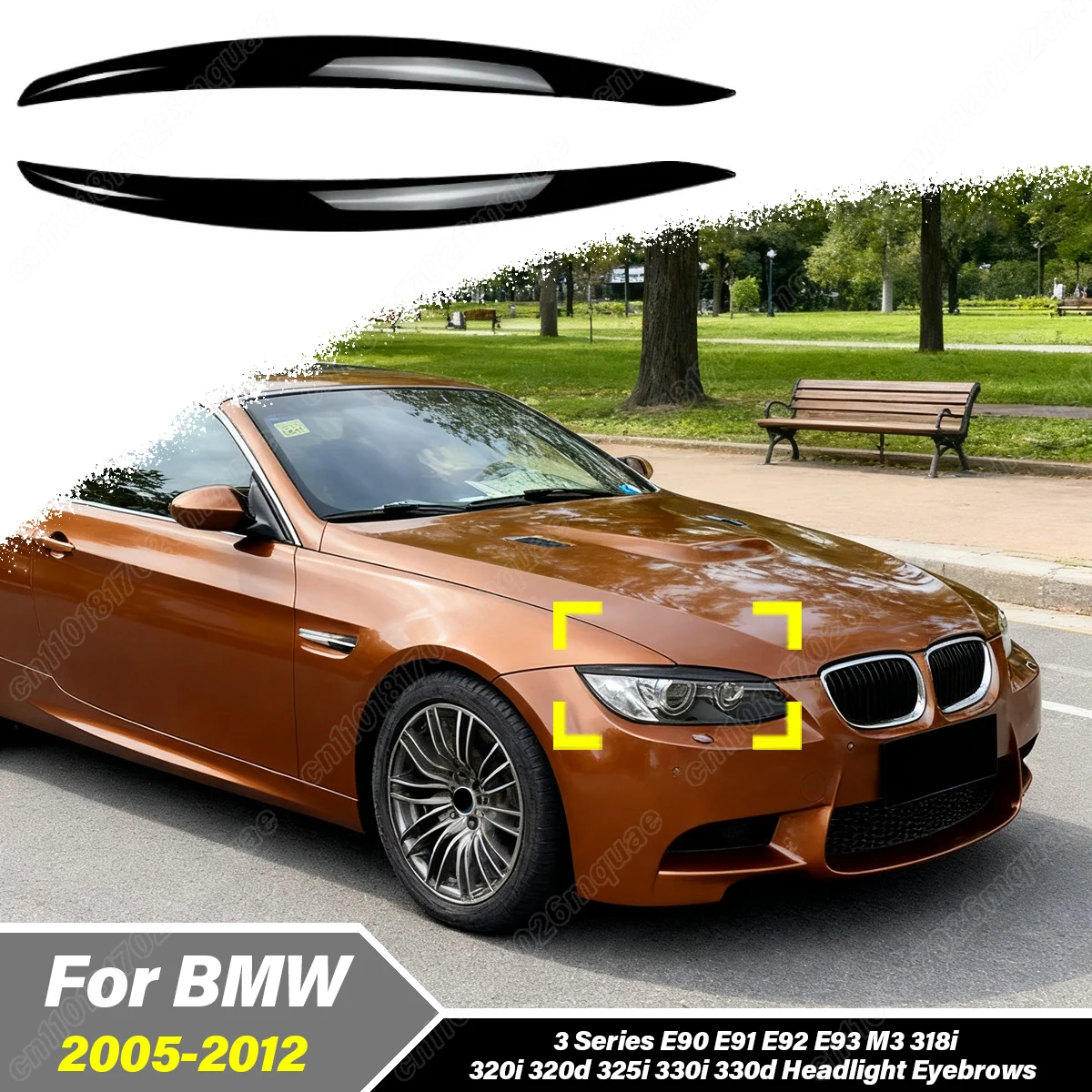 For BMW 3 Series E90 E91 E92 E93 M3 318i 320i 320d 325i 330d 2005 2006 2007 2008 2009 2010 2011 2012 Car Headlight Strip Kit
For BMW 3 Series E90 E91 E92 E93 M3 318i 320i 320d 325i 330d 2005 2006 2007 2008 2009 2010 2011 2012 Car Headlight Strip Kit