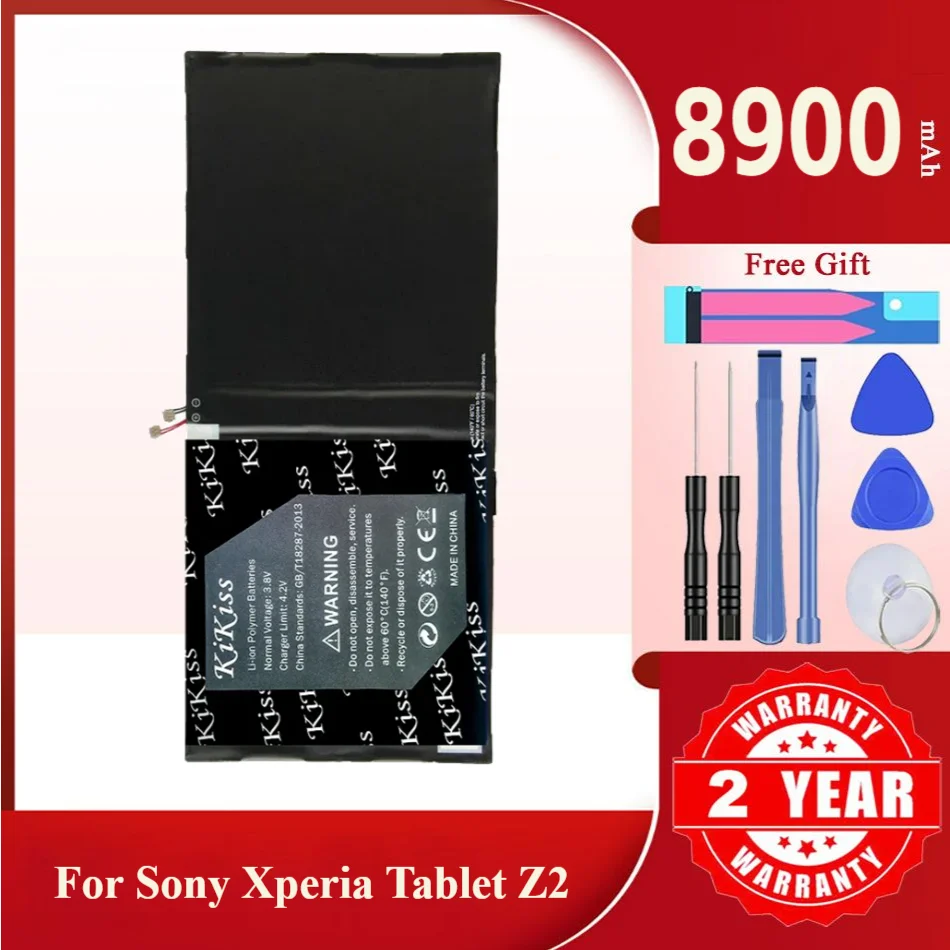 8900mAh KiKiss Powerful Battery LIS2206ERPC For SONY Xperia Tablet Z2 SGP541CN SGP511 SGP512 SGP521 SGP541 SGP551 Tablet
8900mAh KiKiss Powerful Battery LIS2206ERPC For SONY Xperia Tablet Z2 SGP541CN SGP511 SGP512 SGP521 SGP541 SGP551 Tablet