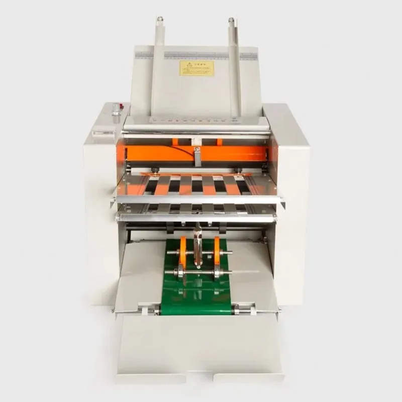 Automatic Paper Folding Machine with 2 Folding Trays 310x700mm New Paper Folder Machine for Office Use
Automatic Paper Folding Machine with 2 Folding Trays 310x700mm New Paper Folder Machine for Office Use