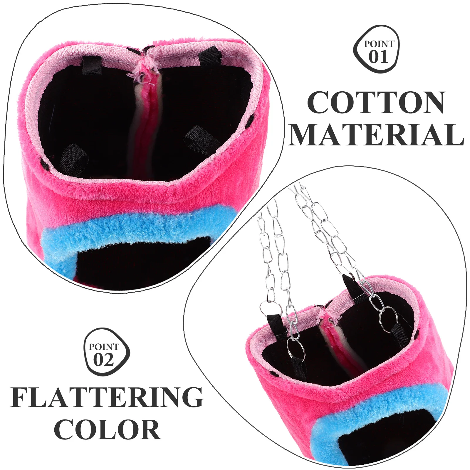 Squirrel Chinchilla Guinea Pig Rat Small Animal Snuggle Hut Random Color Cotton Material Hanging Hammock Warm Cozy Sleeping Cave
Squirrel Chinchilla Guinea Pig Rat Small Animal Snuggle Hut Random Color Cotton Material Hanging Hammock Warm Cozy Sleeping Cave