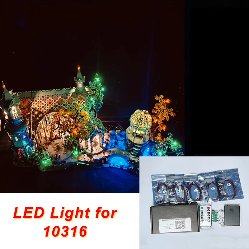 LED Light Set For 10316 compatible E9958 Lord of the rings (Only LED Light, NOT Include The Model Bricks)
LED Light Set For 10316 compatible E9958 Lord of the rings (Only LED Light, NOT Include The Model Bricks)
