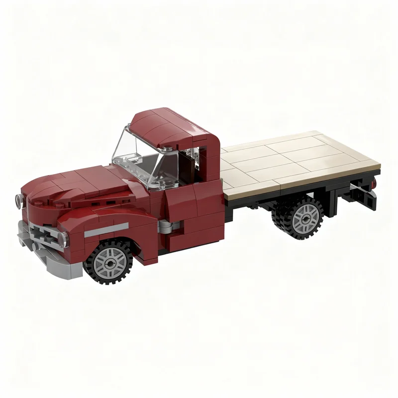 262pcs MOC Vintage Flat Bed Pickup Cars Model Building Blocks Construction Toy Christmas Gifts DIY Creative Idea Education Brick
262pcs MOC Vintage Flat Bed Pickup Cars Model Building Blocks Construction Toy Christmas Gifts DIY Creative Idea Education Brick