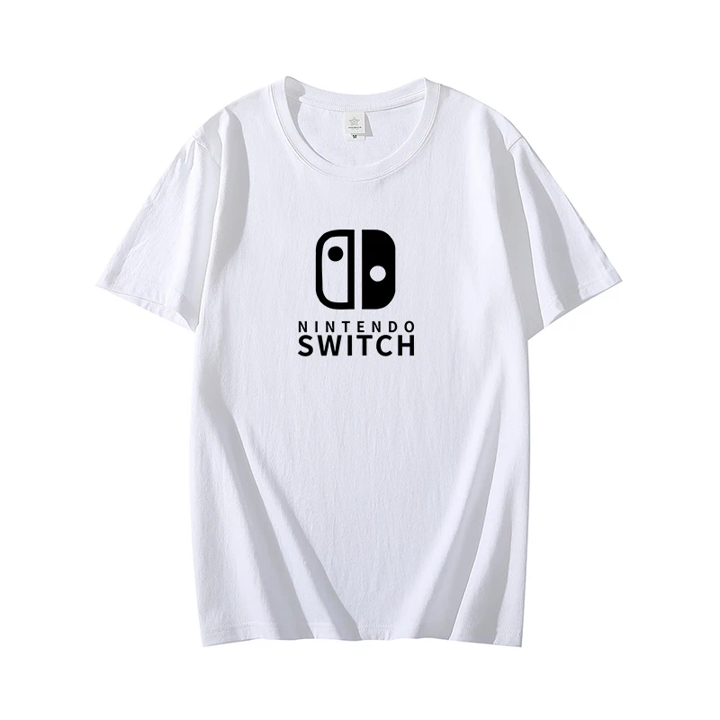 Game Graphic Printed T-shirt Men's Summer Sweat-absorbing Breathable Top Pure Cotton Round Neck Short-sleeved Men's Clothing
Game Graphic Printed T-shirt Men's Summer Sweat-absorbing Breathable Top Pure Cotton Round Neck Short-sleeved Men's Clothing