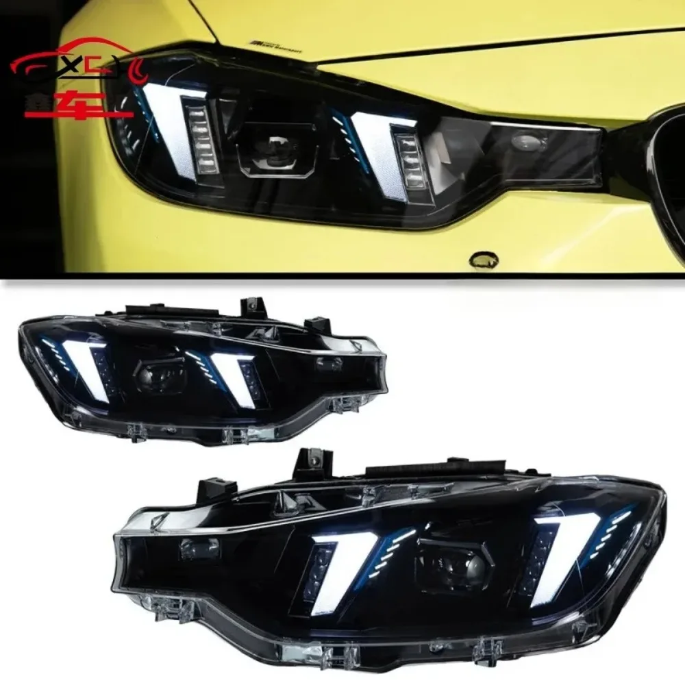 For retrofitting headlight assemblies with LED daytime running lights and turn signals for 2012-2018 BMW F30/F35 models
For retrofitting headlight assemblies with LED daytime running lights and turn signals for 2012-2018 BMW F30/F35 models