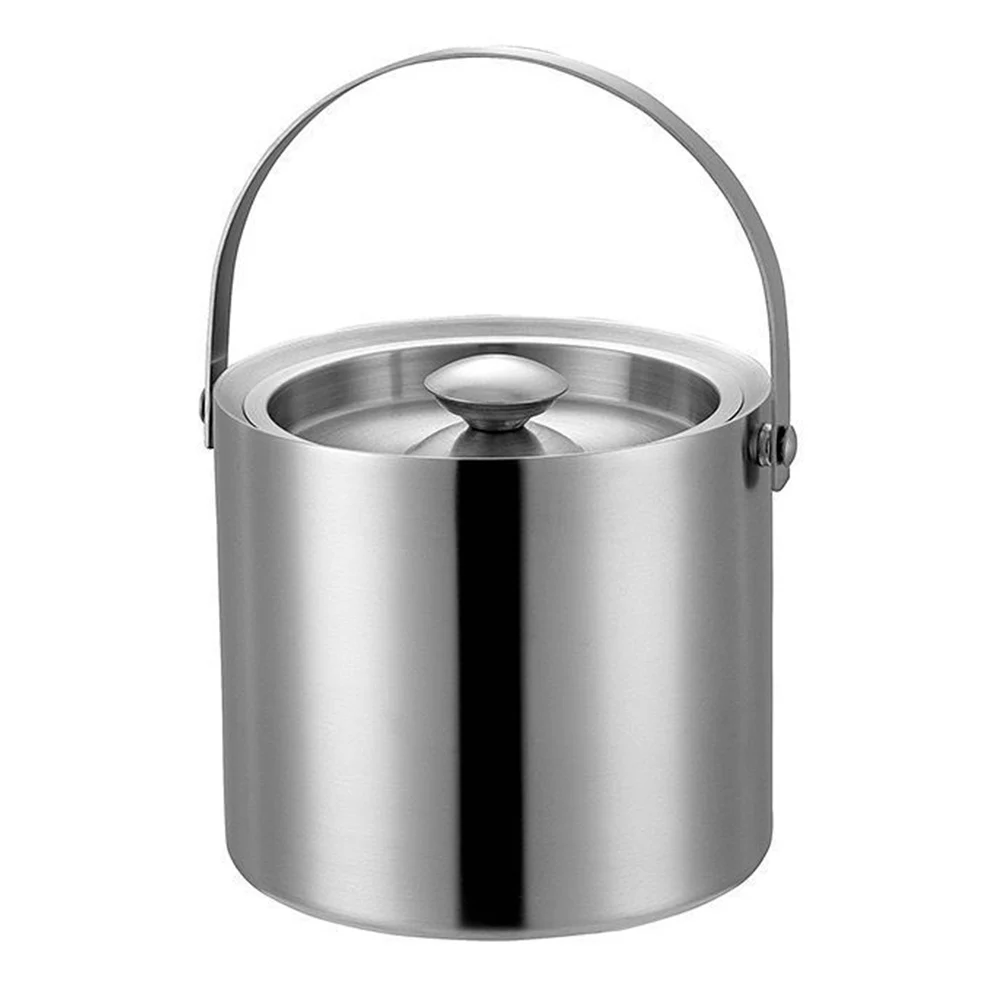 Stainless Steel Ice Bucket Large Capacity Bottle Bucket Smooth Appearance Easy Cleaning Modern Dining Room Kitchen Bar
Stainless Steel Ice Bucket Large Capacity Bottle Bucket Smooth Appearance Easy Cleaning Modern Dining Room Kitchen Bar