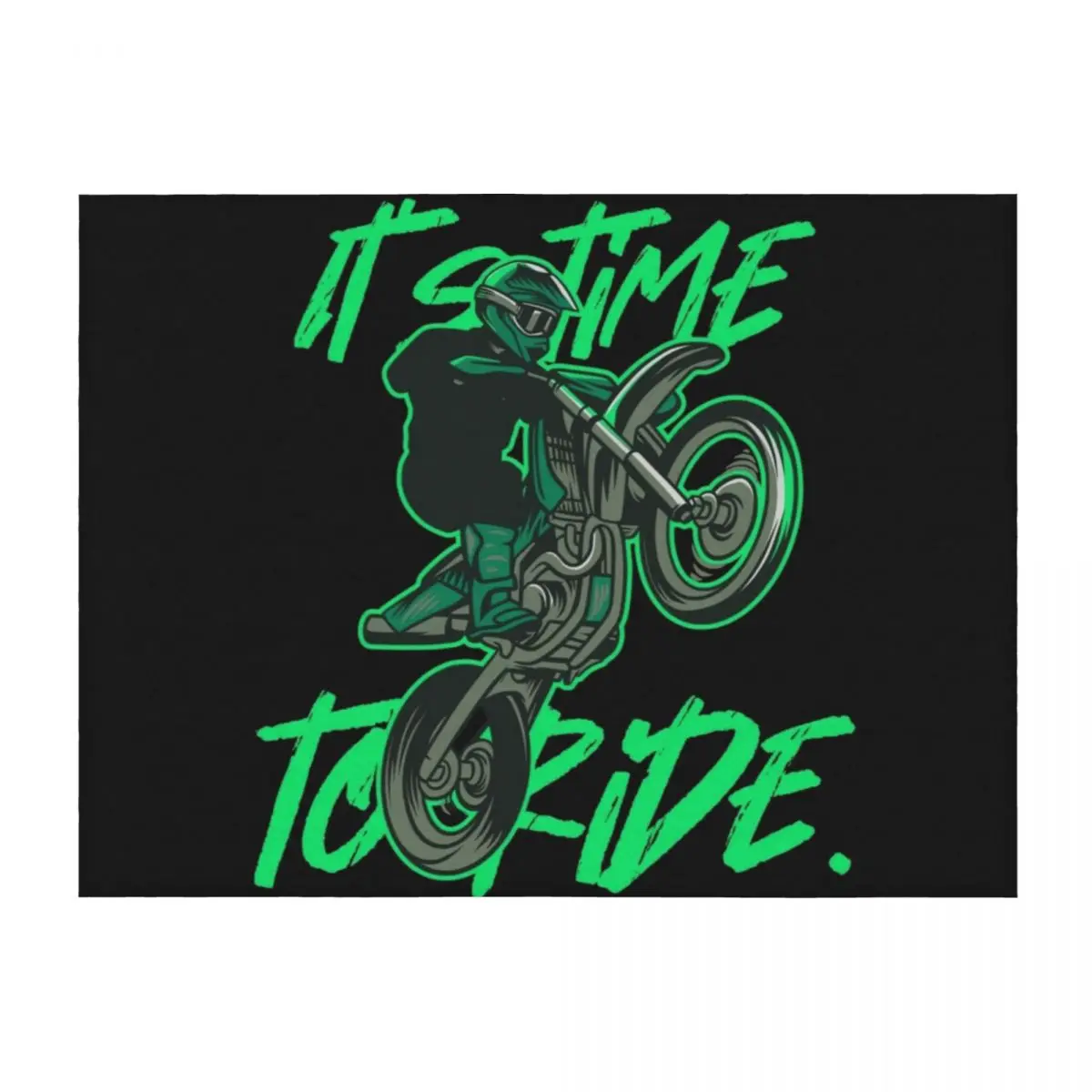 Motocross time to raide Throw Blanket Flannel Decorative Beds Heavy Baby Blankets 
Motocross time to raide Throw Blanket Flannel Decorative Beds Heavy Baby Blankets