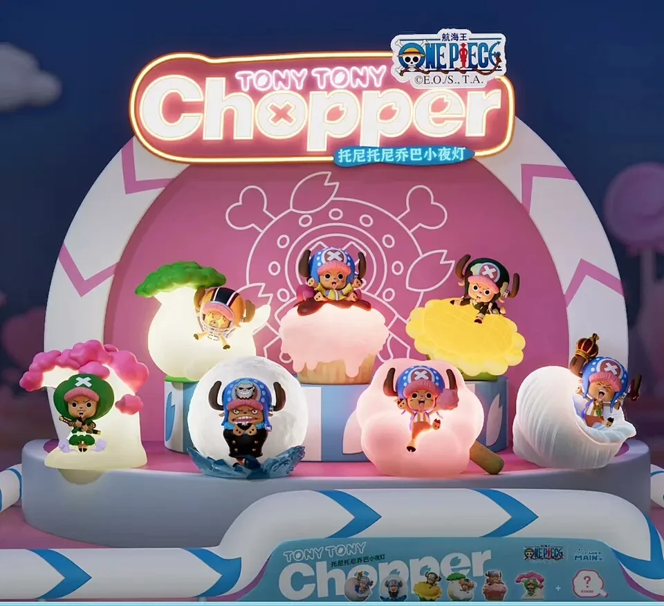 One Piece Luffy Zoro Nami Sanji Chopper Anime Figures Blind Box LED Night Light Sweet Dream Mystery Toy Ornament Gift
One Piece Luffy Zoro Nami Sanji Chopper Anime Figures Blind Box LED Night Light Sweet Dream Mystery Toy Ornament Gift