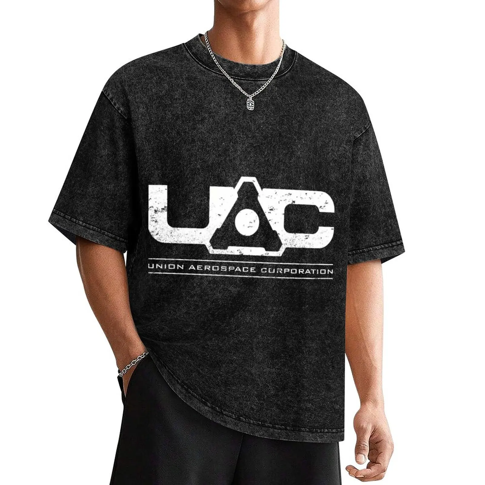 Doomed Union Aerospace Corporation Distressed White T-Shirt Blouse cute clothes sweat Funny t-shirts mens t shirts
Doomed Union Aerospace Corporation Distressed White T-Shirt Blouse cute clothes sweat Funny t-shirts mens t shirts