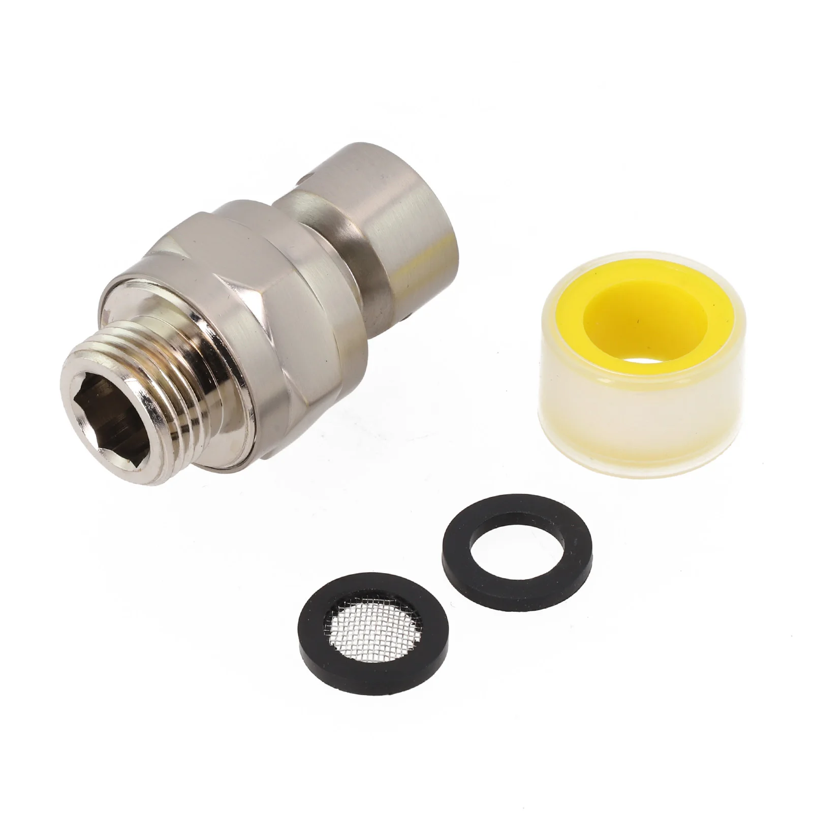 Shower Head G1/2 Swivel Ball Adapter Connector Joint Fits Fixed Hand Held Rain Shower Heads Extension Component
Shower Head G1/2 Swivel Ball Adapter Connector Joint Fits Fixed Hand Held Rain Shower Heads Extension Component
