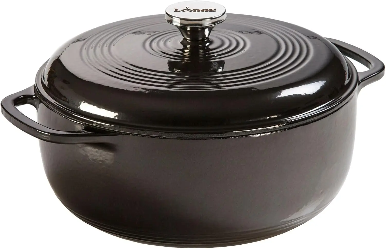 6 Quart Enamel Cast Iron Dutch Oven - Ideal for Bread Baking, Braising & Slow Cooking, Moisture-Sealing Lid & Dual Handles, Midnight Chrome
6 Quart Enamel Cast Iron Dutch Oven - Ideal for Bread Baking, Braising & Slow Cooking, Moisture-Sealing Lid & Dual Handles, Midnight Chrome