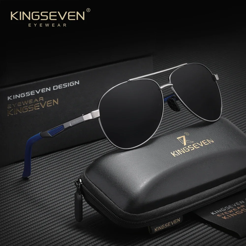 KINGSEVEN Fashion Outdoor Driving Polarized UV400 Retro Vintage Protective Anti-Glare Trendy Luxury Men Women Eyewear
KINGSEVEN Fashion Outdoor Driving Polarized UV400 Retro Vintage Protective Anti-Glare Trendy Luxury Men Women Eyewear