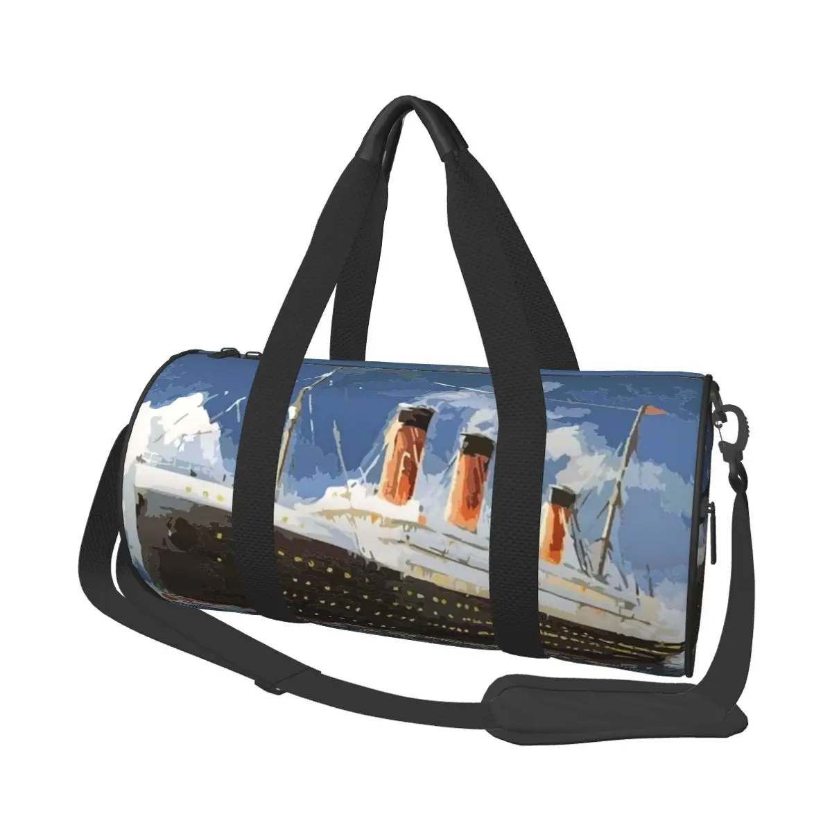 Самый популярный корабль всех времен, Титаник. Большая спортивная сумка Водонепроницаемая дорожная сумка Duffle Сумки Сумка для фитнеса
Самый популярный корабль всех времен, Титаник. Большая спортивная сумка Водонепроницаемая дорожная сумка Duffle Сумки Сумка для фитнеса