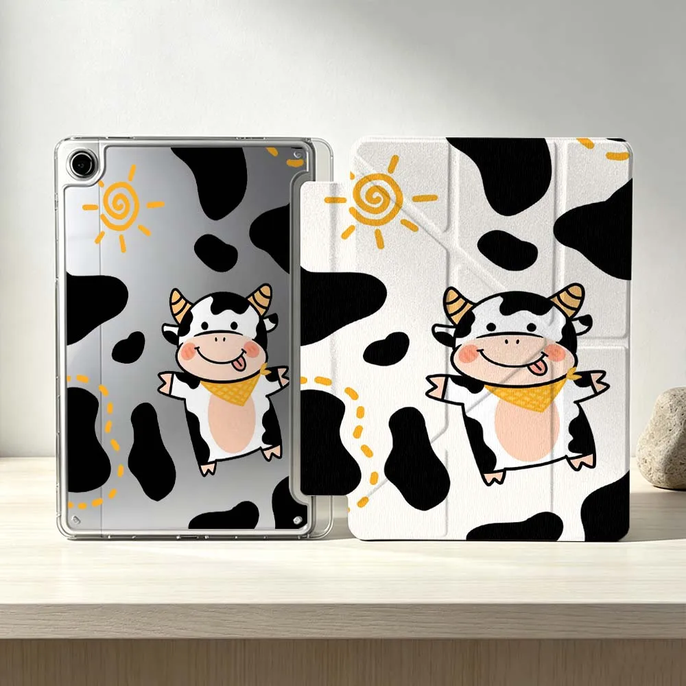 Cartoon Cow Pattern For Samsung Galaxy Tab S10 S9 S8 S7 S6 A11 A10 A9 FE Plus Lite Foldable 3Y Tablet Case Soft
Cartoon Cow Pattern For Samsung Galaxy Tab S10 S9 S8 S7 S6 A11 A10 A9 FE Plus Lite Foldable 3Y Tablet Case Soft