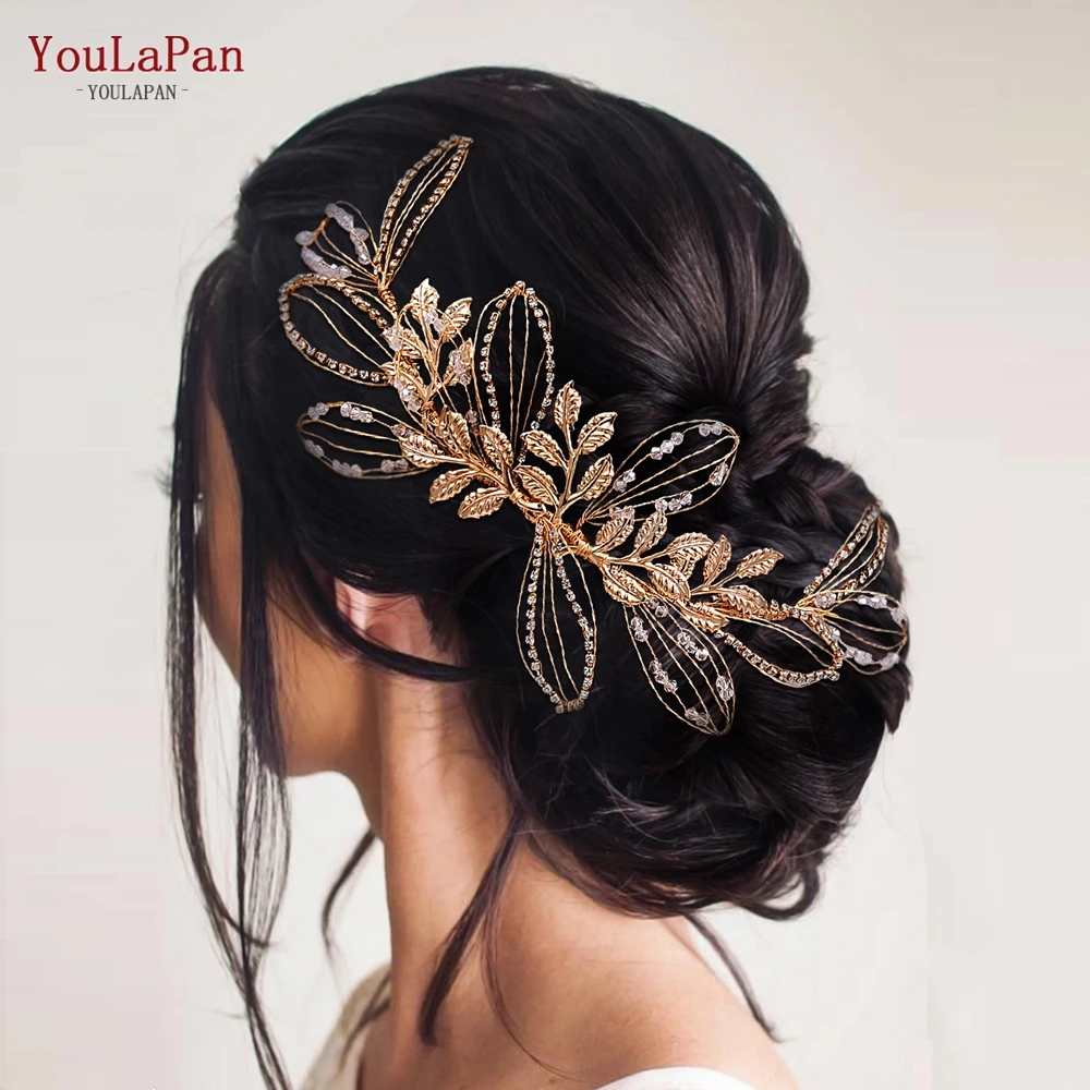 YouLaPan Vintage Gold Color Alloy Leaf Bride Hair Comb Women Prom Party Hairstyle Hair Accessories Wedding Headbands HP316
YouLaPan Vintage Gold Color Alloy Leaf Bride Hair Comb Women Prom Party Hairstyle Hair Accessories Wedding Headbands HP316
