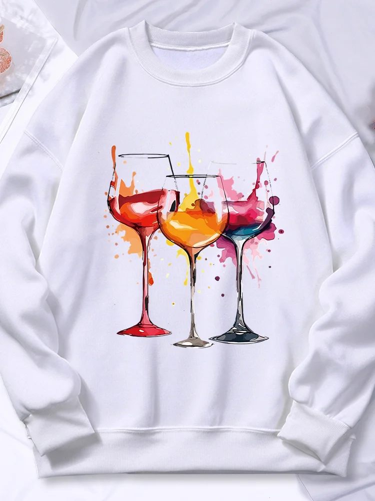 Rainbow Wine Glass Pattern Printing Women Hoodies Street Crewneck Soft Hoodie Autumn Oversize Hoody Hip Hop Comfortable Clothes
Rainbow Wine Glass Pattern Printing Women Hoodies Street Crewneck Soft Hoodie Autumn Oversize Hoody Hip Hop Comfortable Clothes
