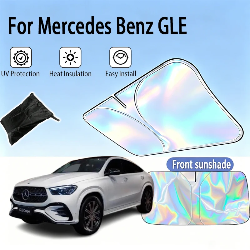 For Mercedes Benz GLE Windshield Sun Shade Foldable UV Reflective Front Window Sun Protection Cover Accessories
For Mercedes Benz GLE Windshield Sun Shade Foldable UV Reflective Front Window Sun Protection Cover Accessories