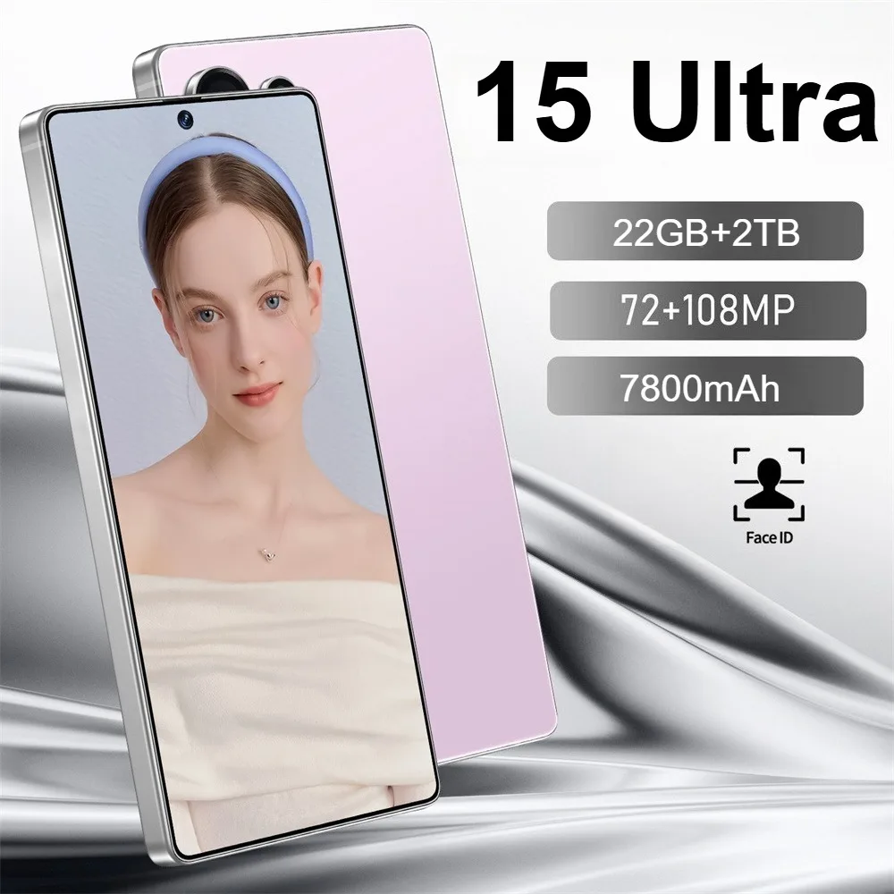 2026 Hot Screen Protector For 15 Ultra Cellphones 22GB+2TB Global Edition 108MP x 72MP 7.3''HD 7800mAh Android 5G
2026 Hot Screen Protector For 15 Ultra Cellphones 22GB+2TB Global Edition 108MP x 72MP 7.3''HD 7800mAh Android 5G