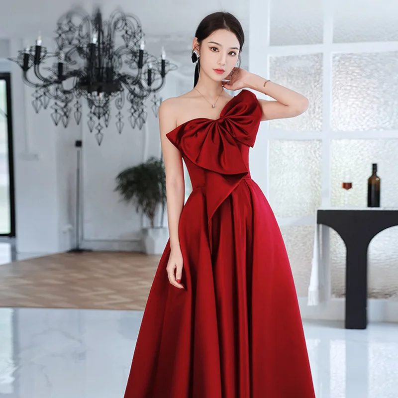 Bla Satin Evening Gown 2023 New Sle Faionable Cany Annual Meeting aduation Dr Skirt Summer A-Line Midi Dr
Bla Satin Evening Gown 2023 New Sle Faionable Cany Annual Meeting aduation Dr Skirt Summer A-Line Midi Dr