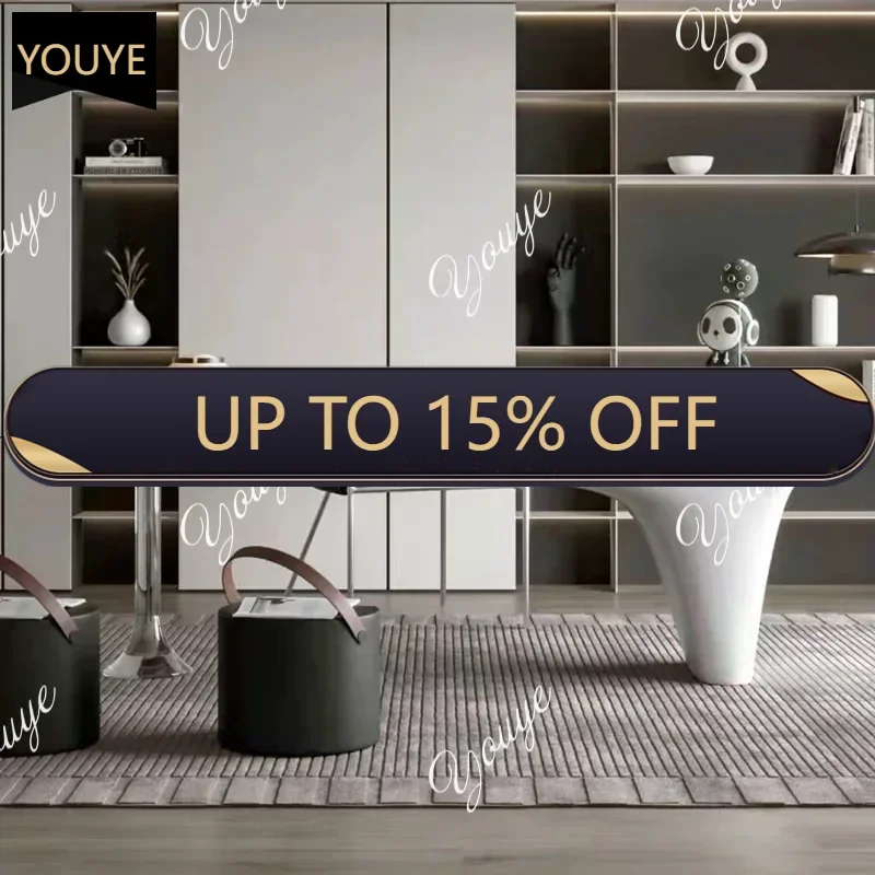 Q Luxury White Office Desk Study Height Household Coffee Computer Office Desk Study Executive Escritorio Oficina Furniture
Q Luxury White Office Desk Study Height Household Coffee Computer Office Desk Study Executive Escritorio Oficina Furniture