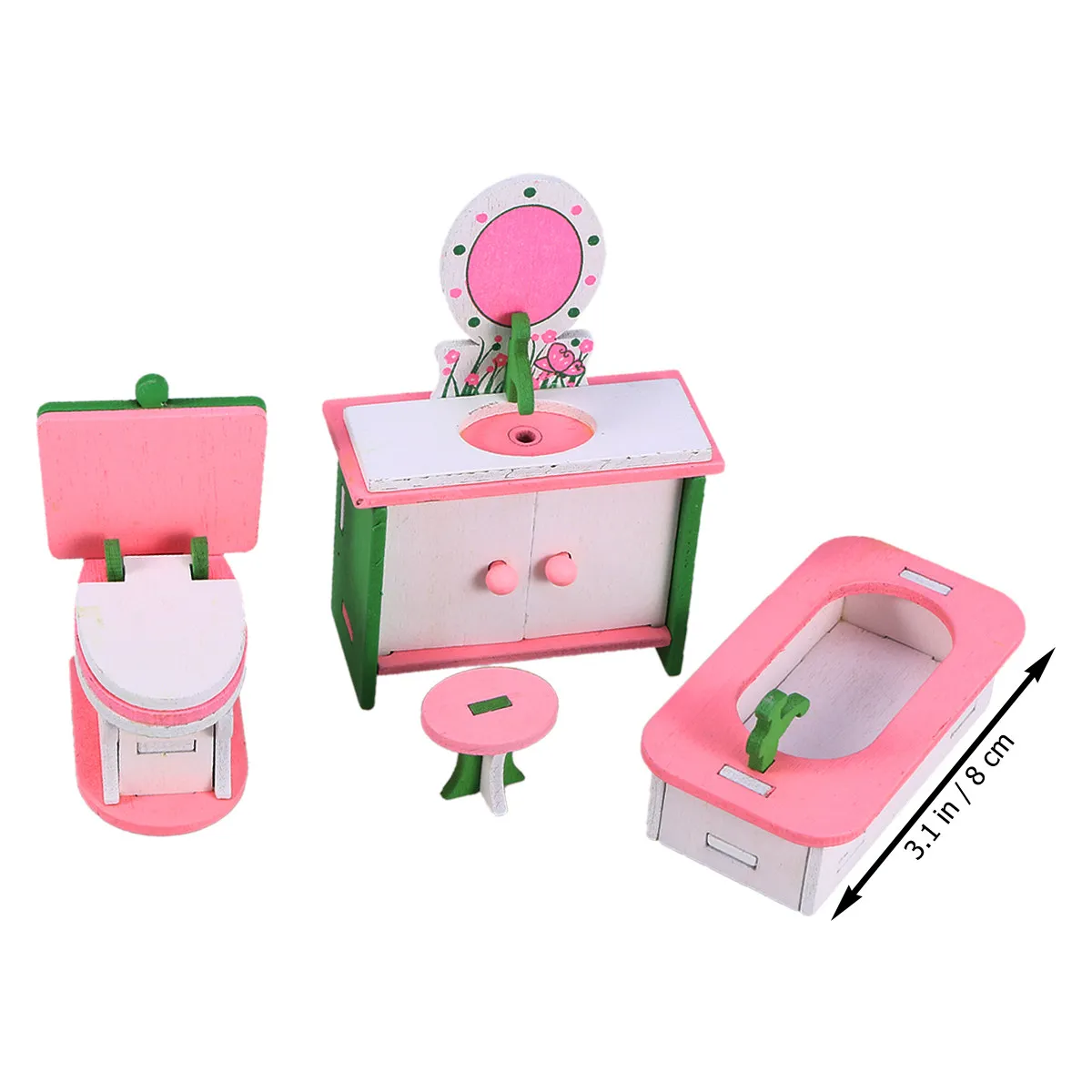 4Pcs Miniature Wooden Play House Furniture Compact Set Kids Room Decoration Educational Role Play Furniture Ornaments Mini Home
4Pcs Miniature Wooden Play House Furniture Compact Set Kids Room Decoration Educational Role Play Furniture Ornaments Mini Home