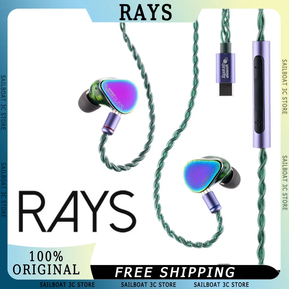 Проводные наушники-вкладыши RAYS с микрофоном с шумоподавлением AI Динамический драйвер + плоский магнитный драйвер Пользовательские наушники для киберспорта
Проводные наушники-вкладыши RAYS с микрофоном с шумоподавлением AI Динамический драйвер + плоский магнитный драйвер Пользовательские наушники для киберспорта