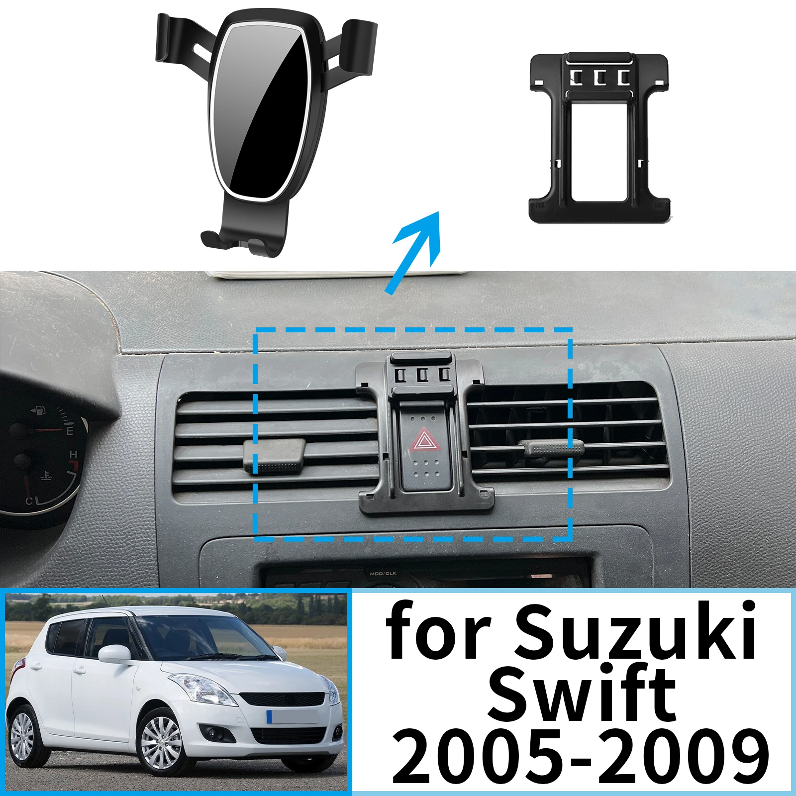 fit for Suzuki Swift 2005 2006 2007 2008 2009 Navigation Bracke Screen Base Phone Holder Mount Car accessoires
fit for Suzuki Swift 2005 2006 2007 2008 2009 Navigation Bracke Screen Base Phone Holder Mount Car accessoires