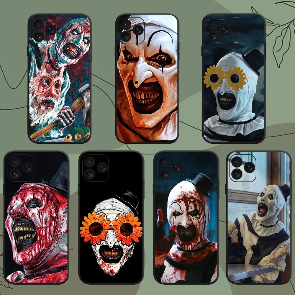 Horror Film T-Terrifier 3 2 Movie Phone Case For iPhone 8 15 11 Mini Xr XS 14 13 12 X Pro Max Plus Shell
Horror Film T-Terrifier 3 2 Movie Phone Case For iPhone 8 15 11 Mini Xr XS 14 13 12 X Pro Max Plus Shell