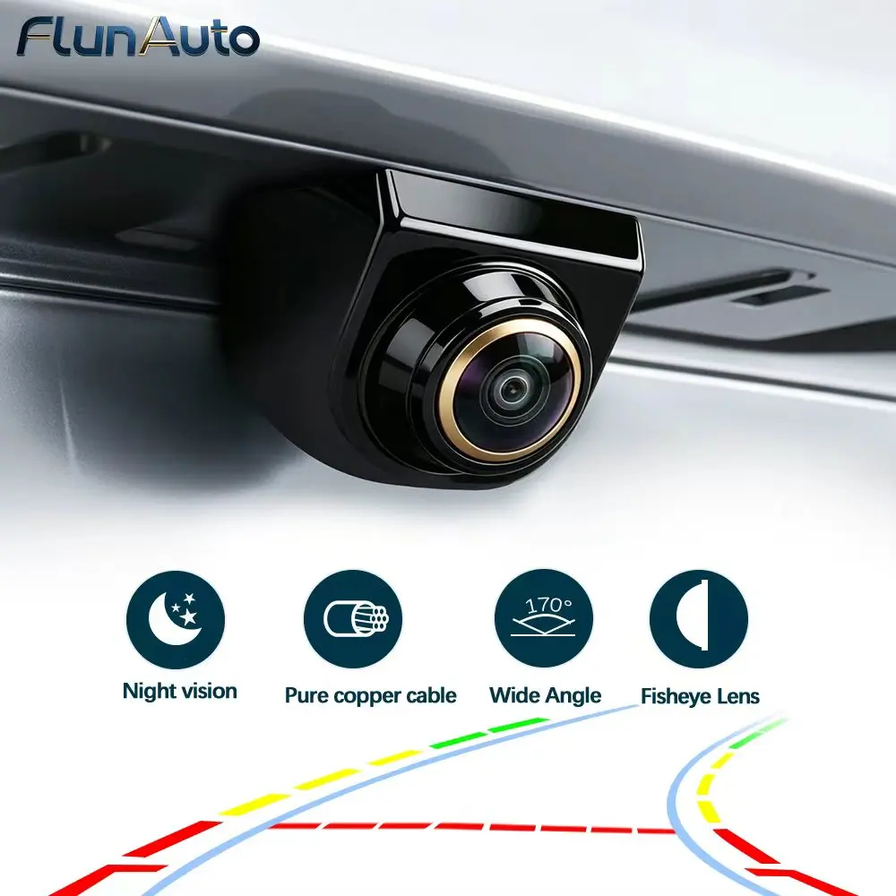 Universal AHD Dynamic Trajectory Car Rear View Camera Intelligent Track Guide Line Vehicle Backup Car Camera Night Vision
Universal AHD Dynamic Trajectory Car Rear View Camera Intelligent Track Guide Line Vehicle Backup Car Camera Night Vision