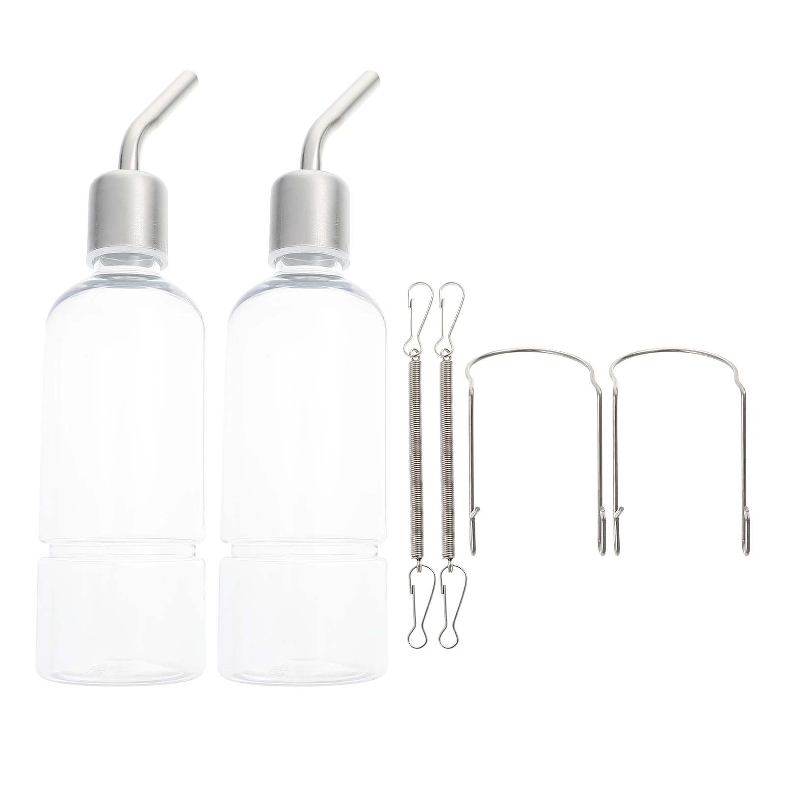 2pcs Pet Rabbit Drinking Bottle Guinea Pigs Hamsters Water Feeder Leak Proof Durable Travel Hanging Accessories Included
2pcs Pet Rabbit Drinking Bottle Guinea Pigs Hamsters Water Feeder Leak Proof Durable Travel Hanging Accessories Included