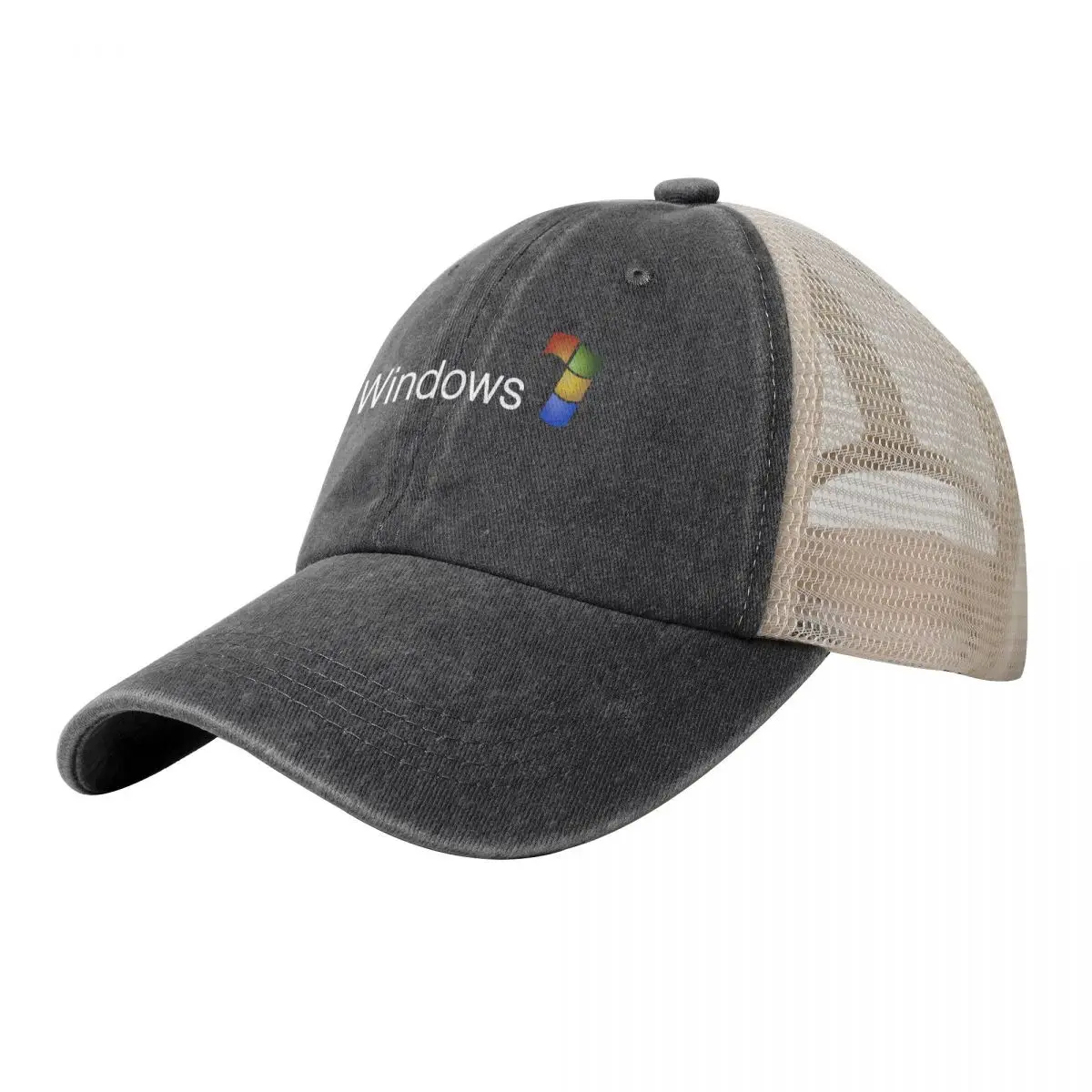 

Windows 7 Mesh Baseball Cap Baseball Net Caps Spring Summer Sunscreen Cowboy Outdoor Casual Hats