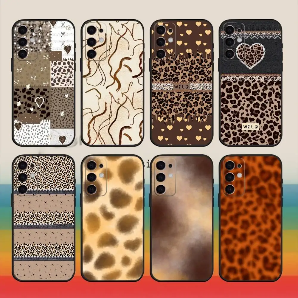 Tortoiseshell L-Leopard P-Print Series Phone Case For Samsung S25,24,23,22,30,21,10,9,Ultra,Plus,FE 5G Black Soft Case
Tortoiseshell L-Leopard P-Print Series Phone Case For Samsung S25,24,23,22,30,21,10,9,Ultra,Plus,FE 5G Black Soft Case